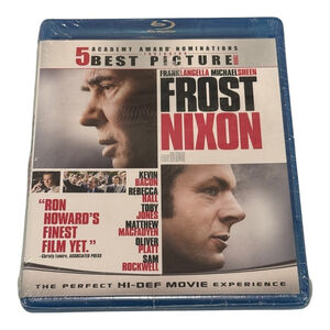 Frost Nixon Blu-ray New Sealed Ron Howard Frank Langella Michael Sheen Drama Mov